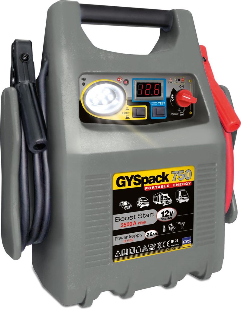 GYS Schnellstartsystem Gyspack 750 026179 Starthilfestrom Produktbild 