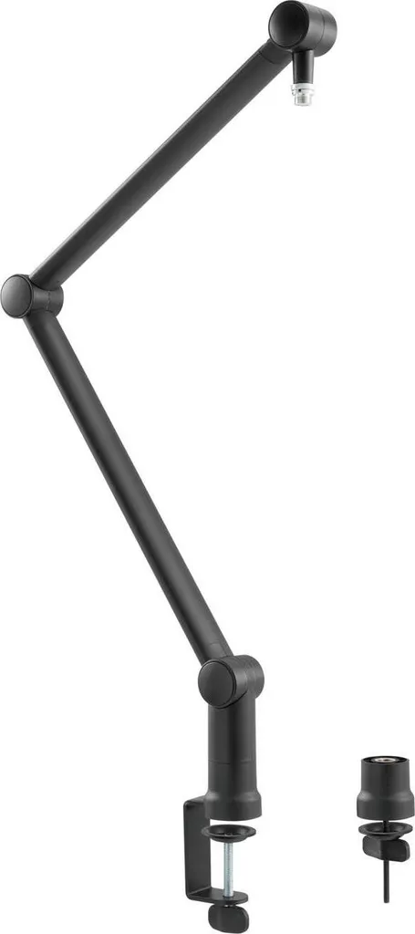 Support de microphone professionnel pivotant pour bureau et podcast