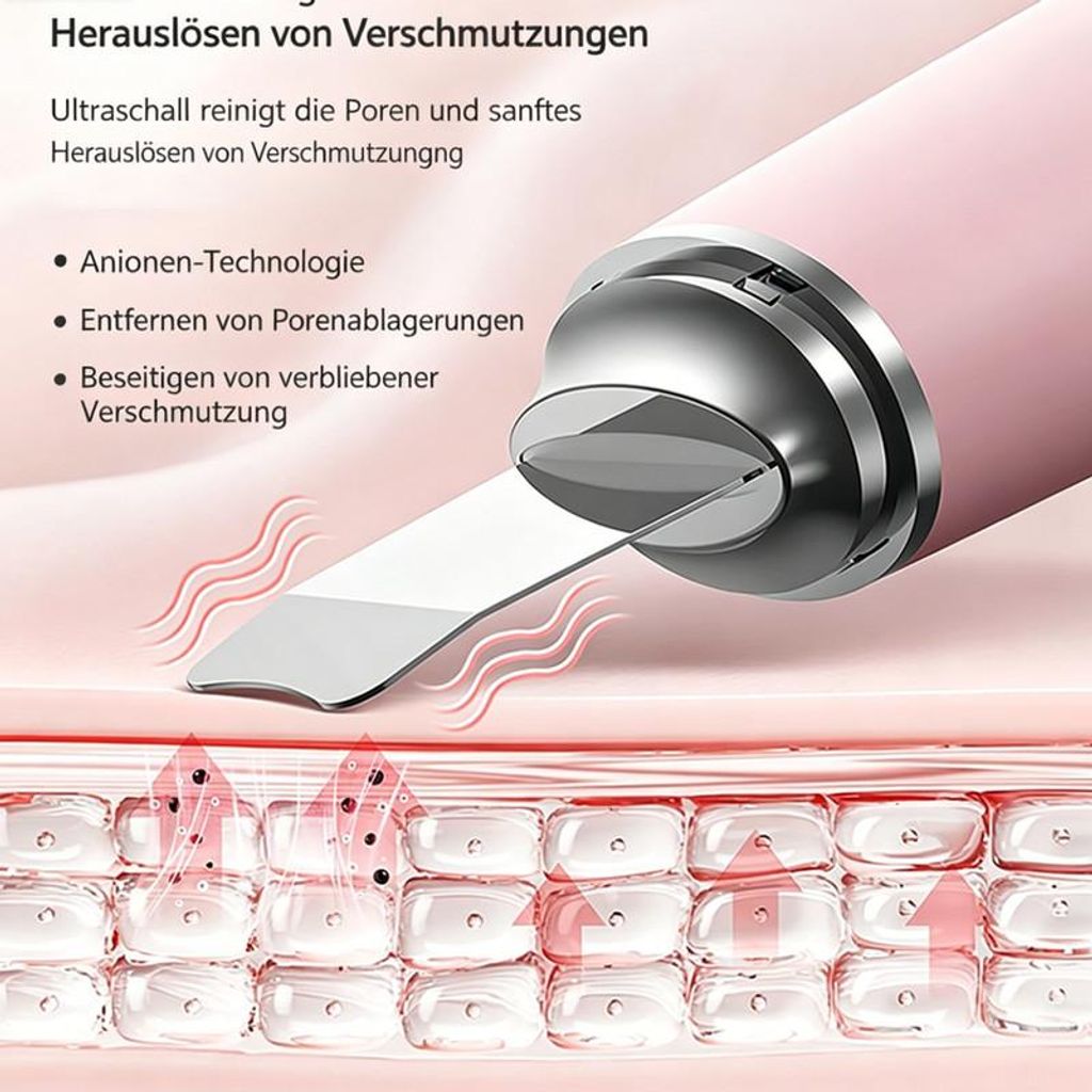 Elektrische Gesichtsreinigungsbürste & Massager – 2-in-1 Produktbild 