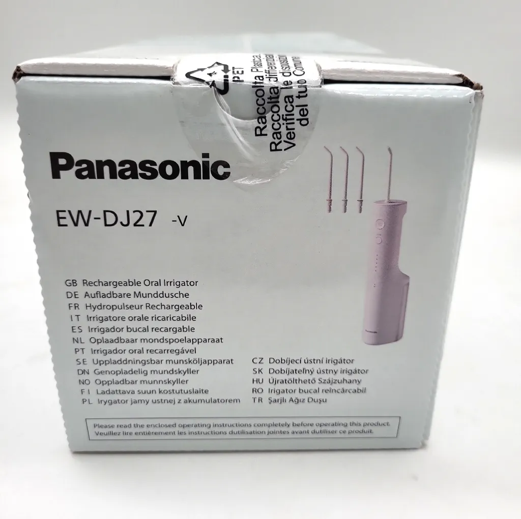 Jet dentaire Panasonic EW-DJ27-V303 blanc pour hygiène interdentaire