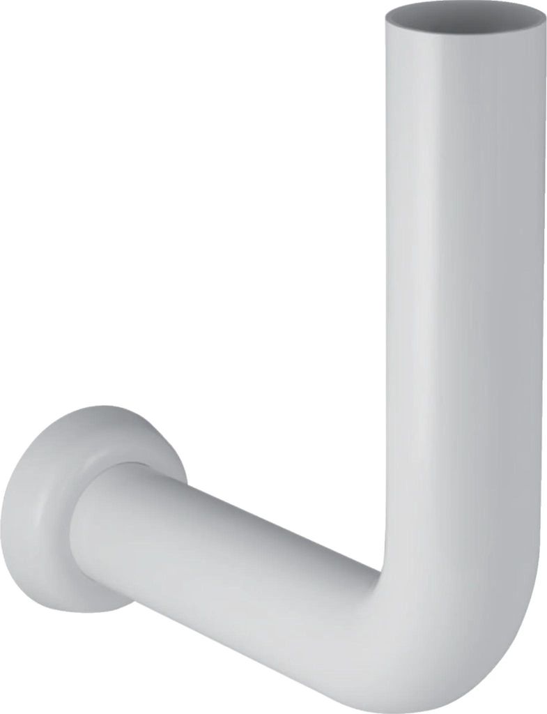 Geberit Spülbogen mit Rosette 90 Gr., d32 mm, weiss, hochhaengend, 1 Stk.