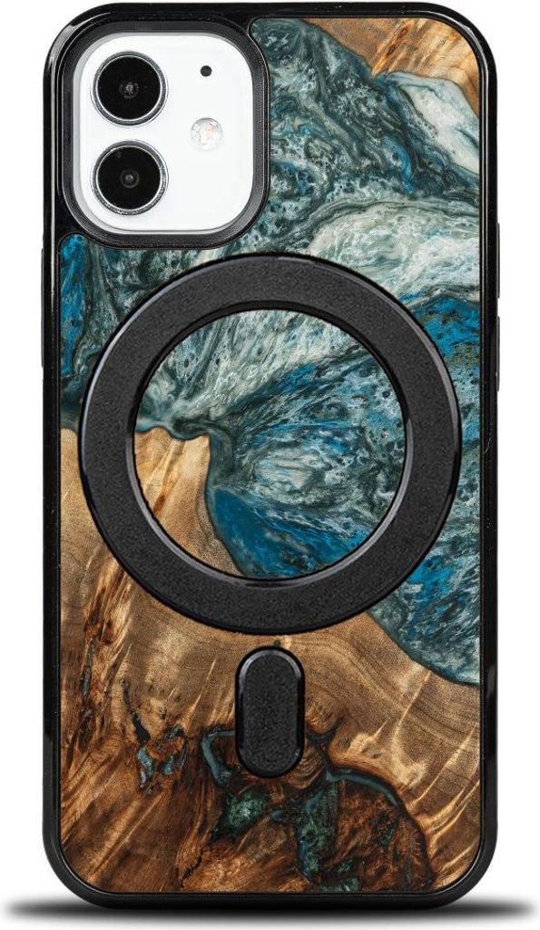 Bewood Unique iPhone 12 Mini Hülle - Planeten - Erde mit MagSafe