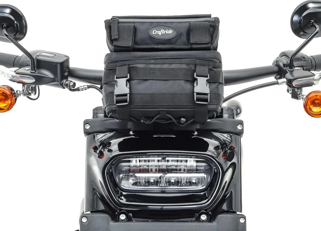 Sacoche guidon : solution GPS et rangement pour chopper/vélo custom