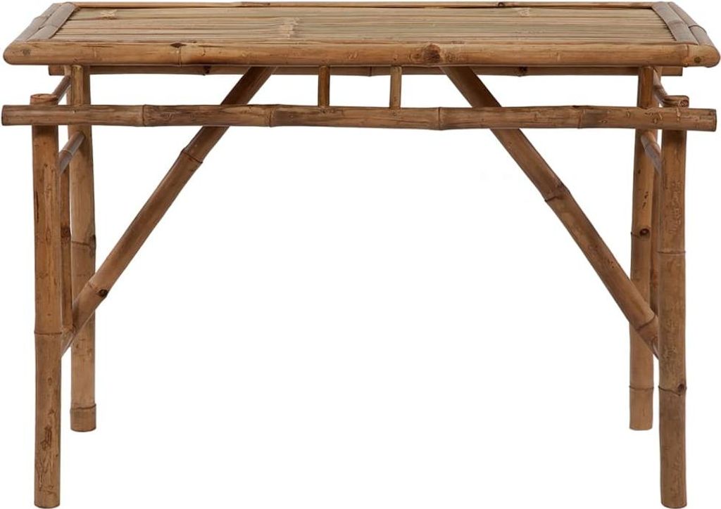 vidaXL Gartentisch Klappbar 115x50x75 cm Bambus