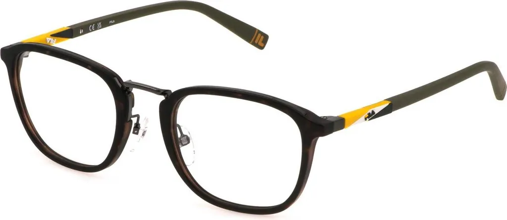 Lunettes Fila VFI540 Finition Mate Avana Scura Monture Légère 51mm