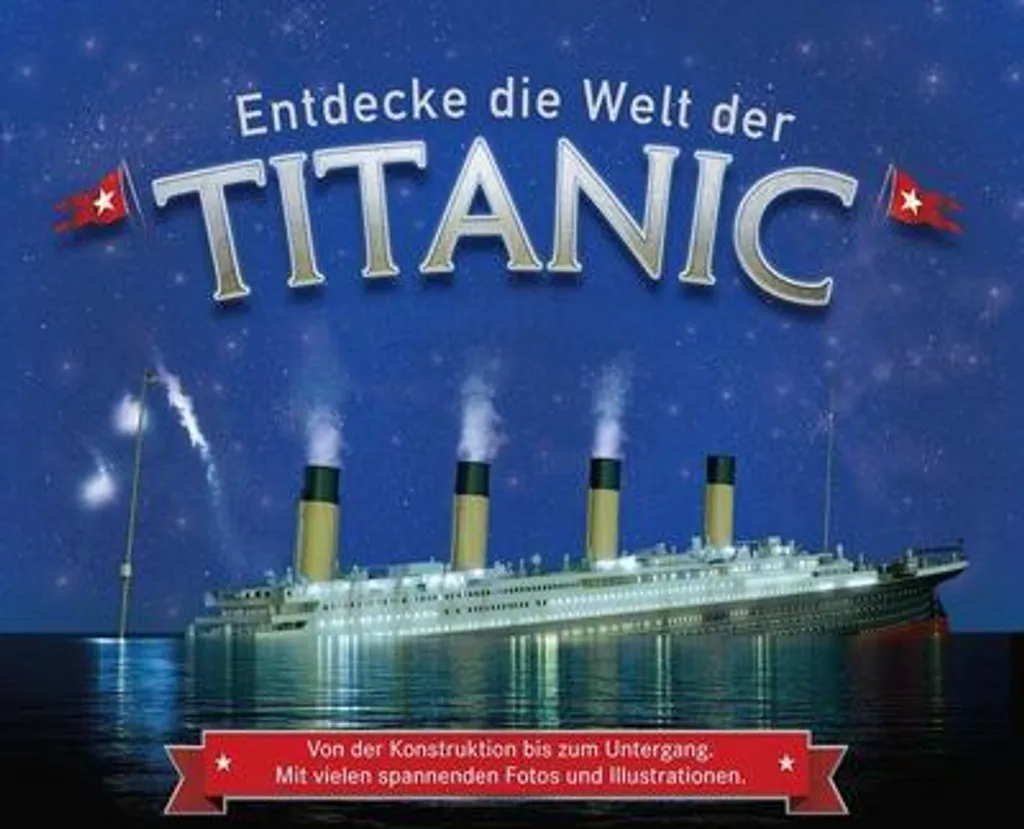 Livre Illustré Titanic : Grand Album Historique avec Documents d'Époque