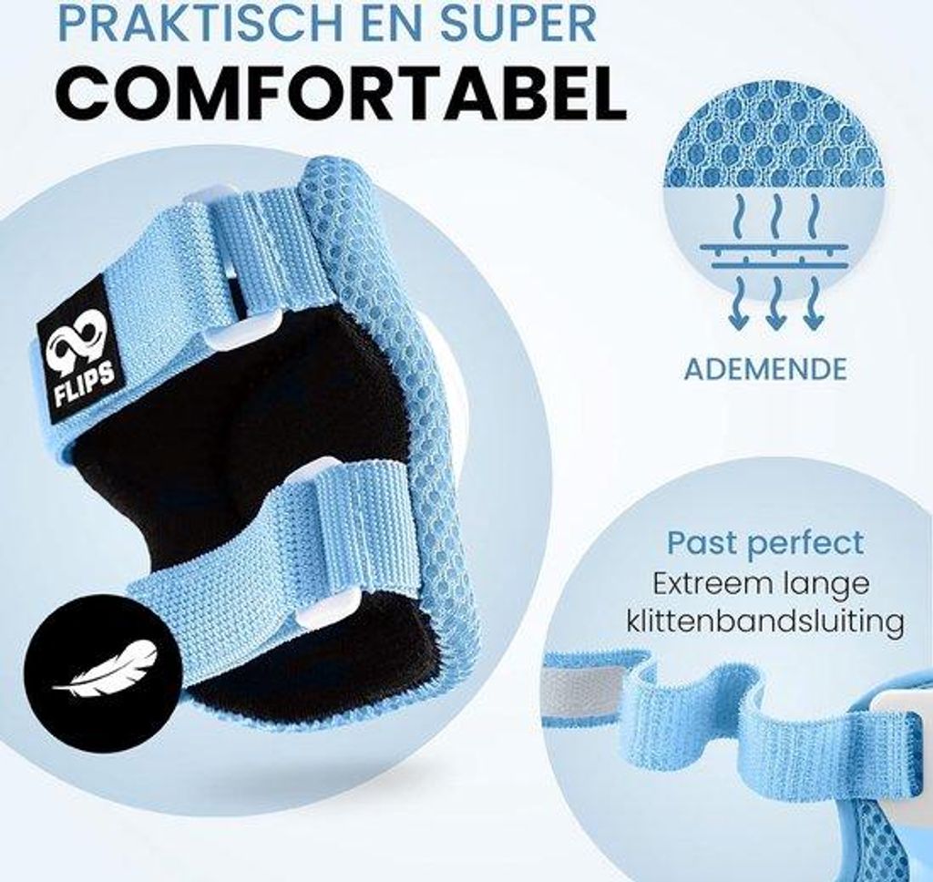 Knie-Schutz Accessoires für Kinder, 6er-Set, Schutz für Inlineskater