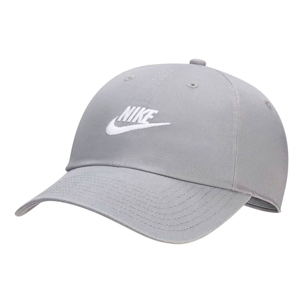 Nike Club Futura Wash Particle Grey/White S/M Mütze Produktbild 