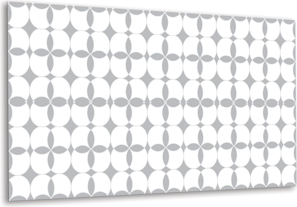 Selbstklebende Vinyl-Fliesen – Vinylboden - Wandaufkleber Bodenbeläge, Geometrische Räder - 100 cm x 50 cm