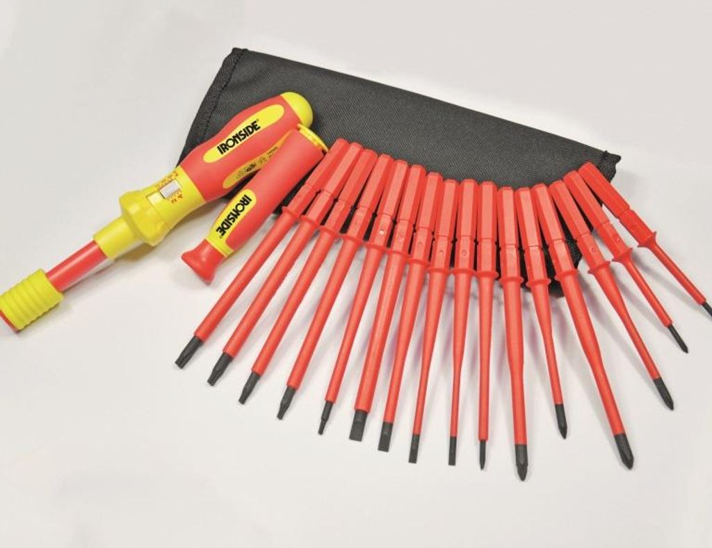 IRONSIDE VDE-Drehmomentschr.-Set 18tlg. in Rolltasche Produktbild 
