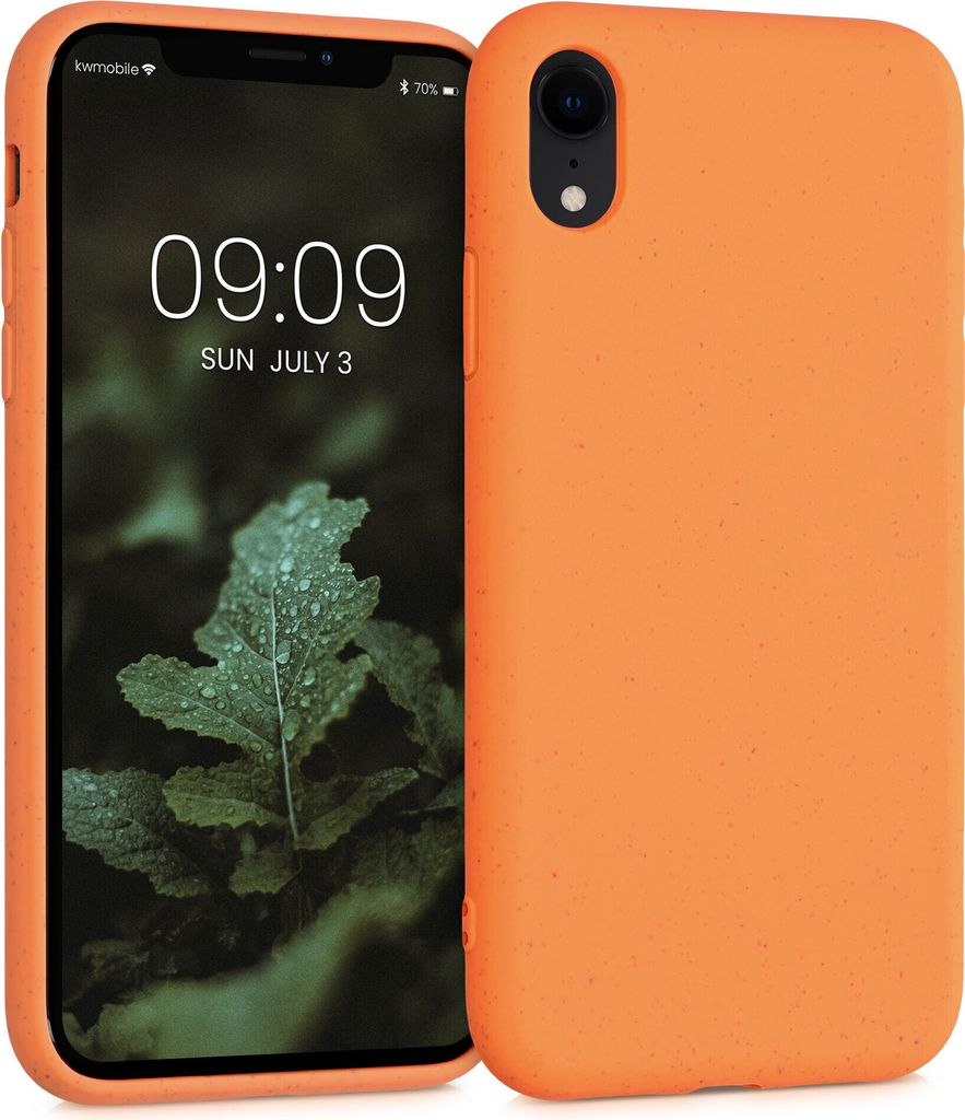 kalibri Case kompatibel mit Apple iPhone XR - Hülle Handy - Handyhülle Fruity Orange
