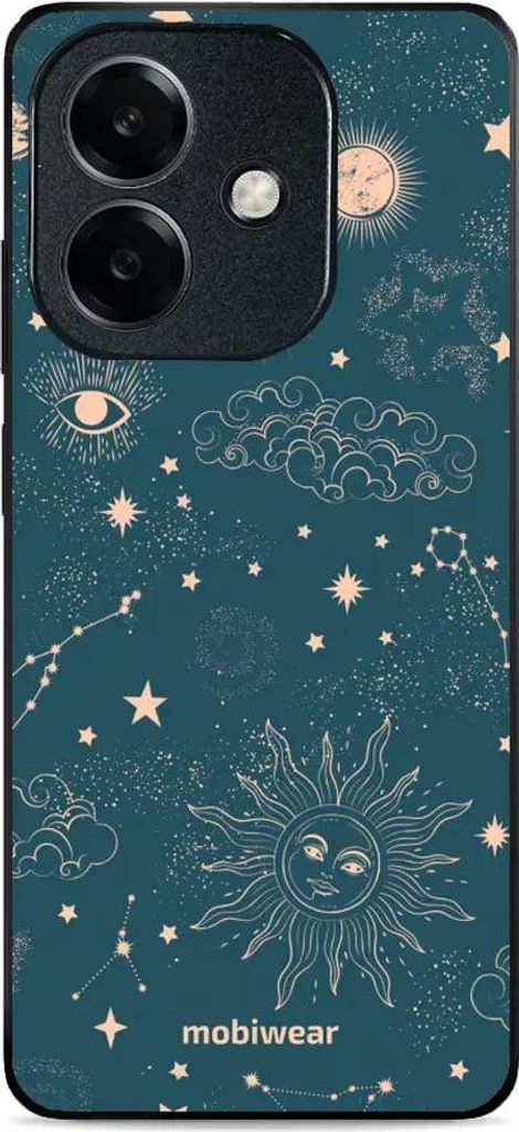 Handyhülle für Oppo A40M, Mobiwear Glossy Case, Astraler Staub