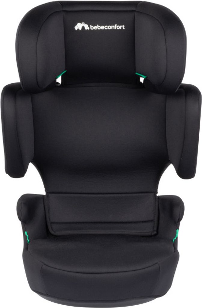 Bebeconfort Road Safe I-Size - Siège Auto Réhausseur Enfant 100-150 Cm, 15-36 Kg, Installation Ceinture, Full Black