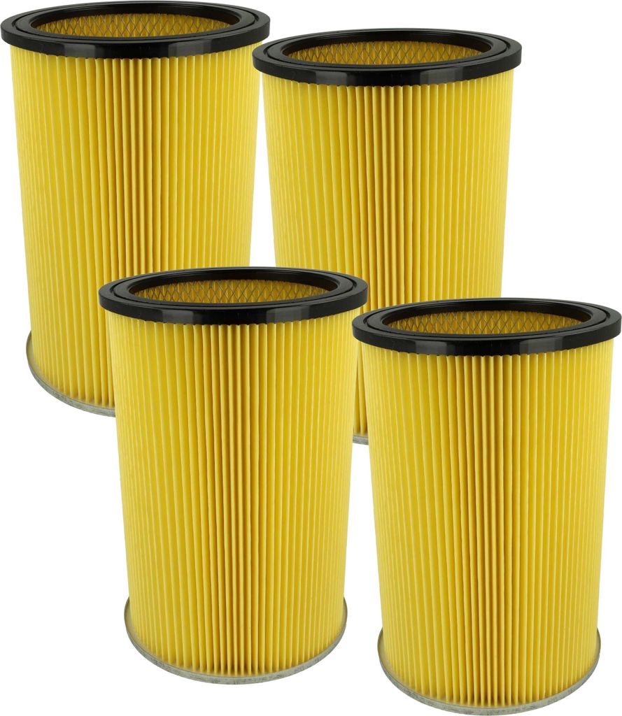 vhbw 4x Faltenfilter kompatibel mit Thomas 18-450 ZA ( ... Produktbild 