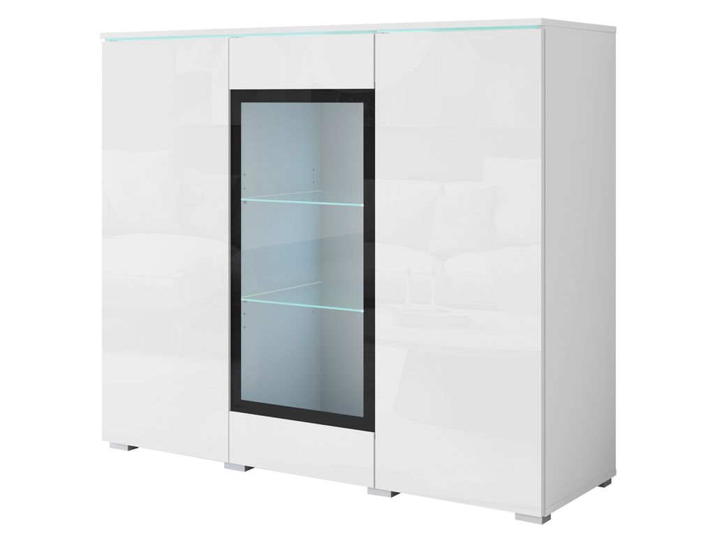 MINIO go for it, commode "VEVE", 120 cm, vitrine, avec Image du produit 
