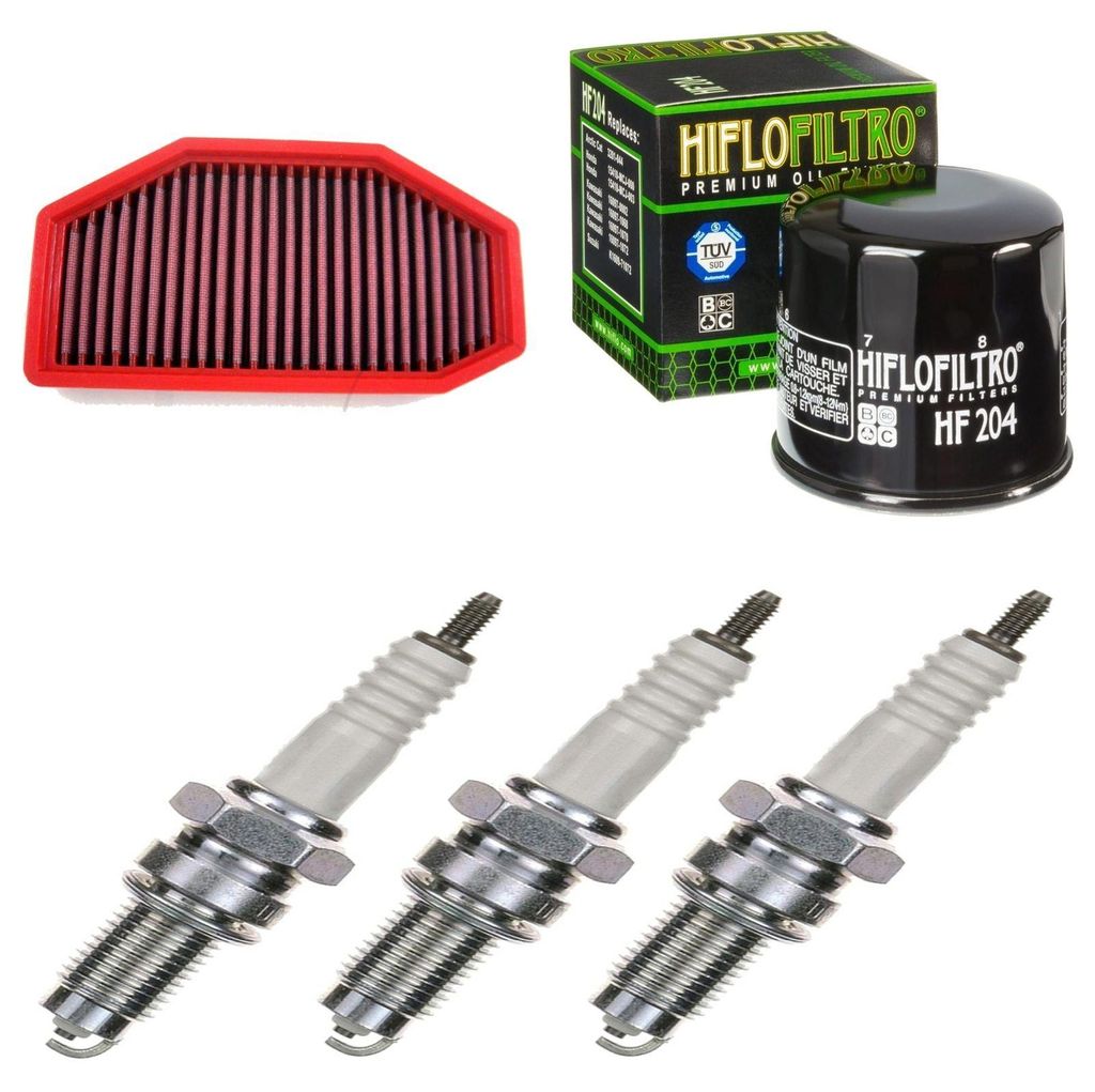 Service-Kit für Triumph Speed Triple 1050 R 94 ABS 2015-2016 Filter Zündkerzen von pamoto - Neu