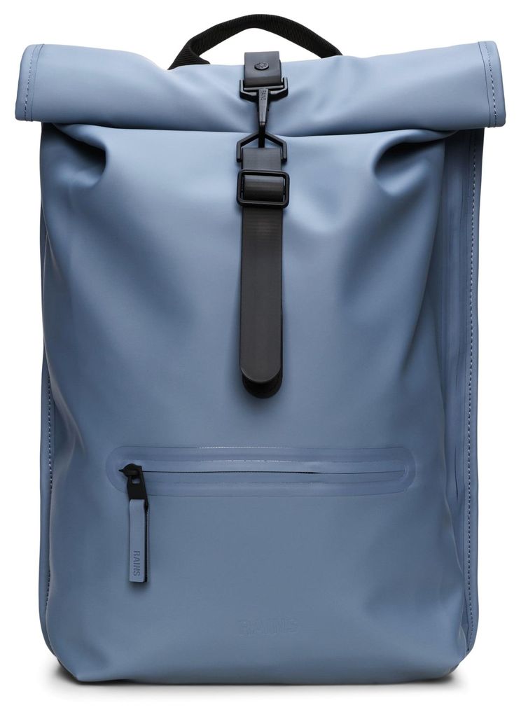 Rains Rolltop - Rucksack 16" 48 cm (blue desk) Produktbild 