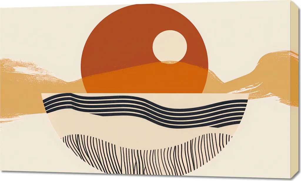 Tableau 100 x 60 cm La moitié pour le tout - Décoration murale design