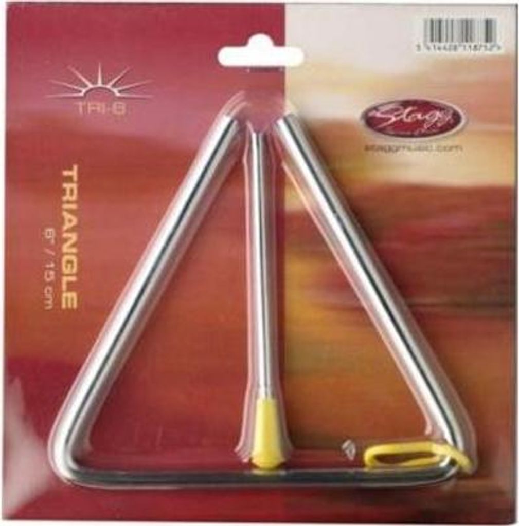 Stagg triangel met beater, 15 cm Productafbeelding 