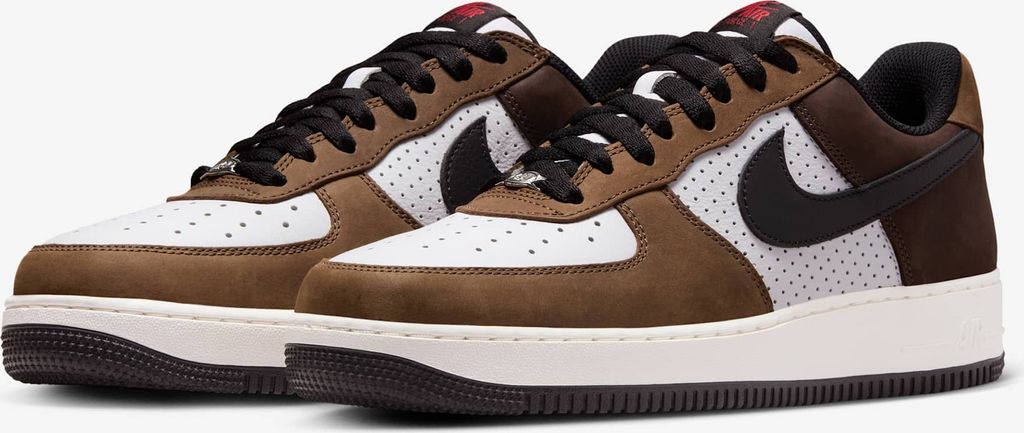 Nike Air Force 1 Low "Escape Black Bison" Braun, Größe: 42,5