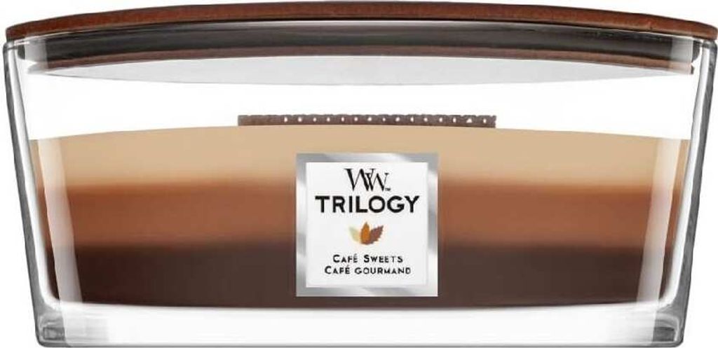 Woodwick Trilogy Café Sweets Duftkerze 453,6 g