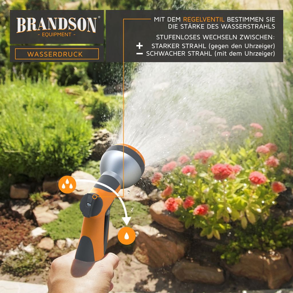 Brandson Gartenbrause, Garten Handbrause