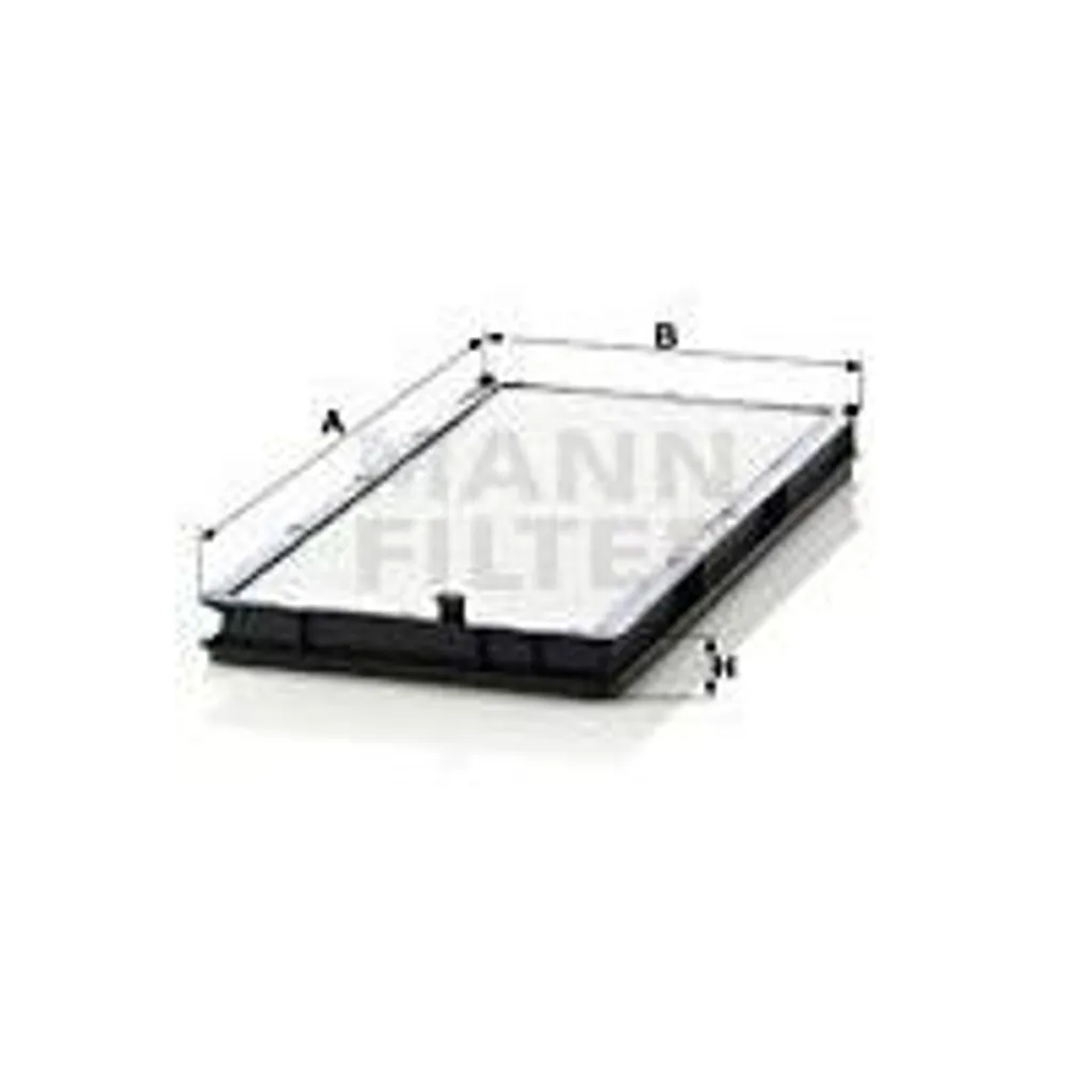 Filtre à air d'habitacle pour BMW Série 5 E34 et Série 7 E32 - CU3338