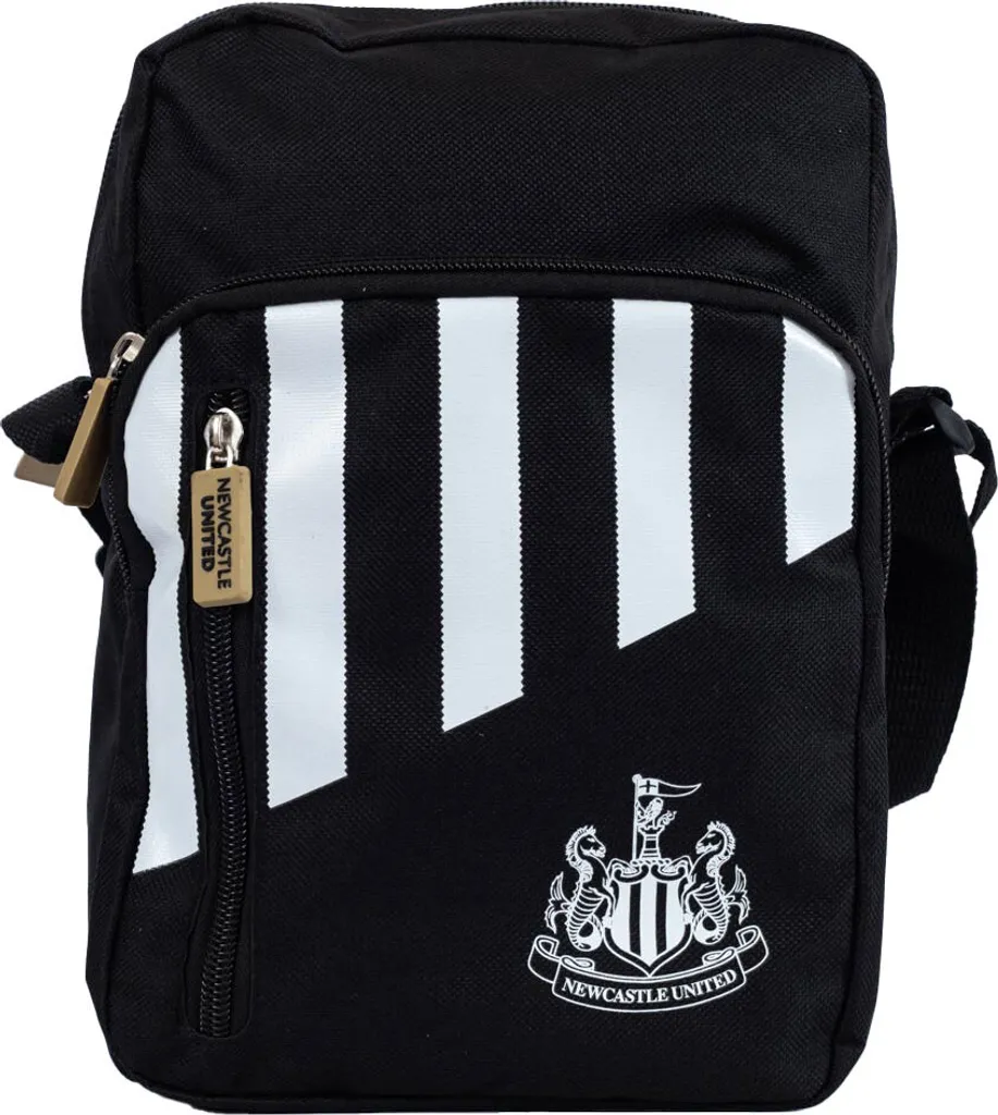 Newcastle United FC Crossbody Bag TA12078 - Borsa a Spalla Bianconera