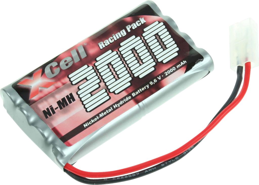 XCell - RC-Pack L4x2 - 9,6 Volt 2000mAh Ni-MH Produktbild 