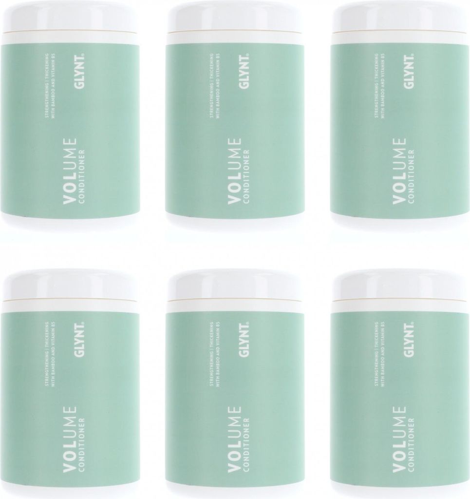 Glynt Volume Conditioner 6 x 1000 ml für feines Haar Set