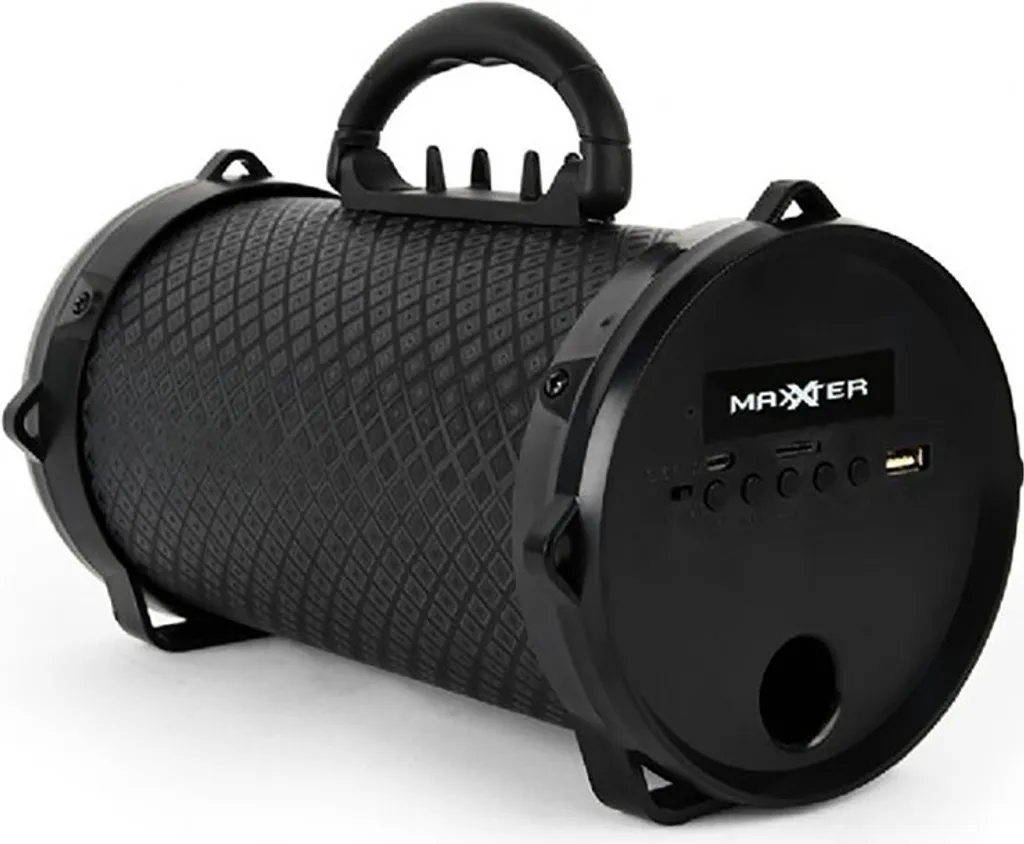 Gembird | Głośnik Bluetooth "Boom" z funkcją korektora marki Maxxter | ACT-SPKBT-B | Bluetooth | Przenośny | Połączenie bezprzewodowe