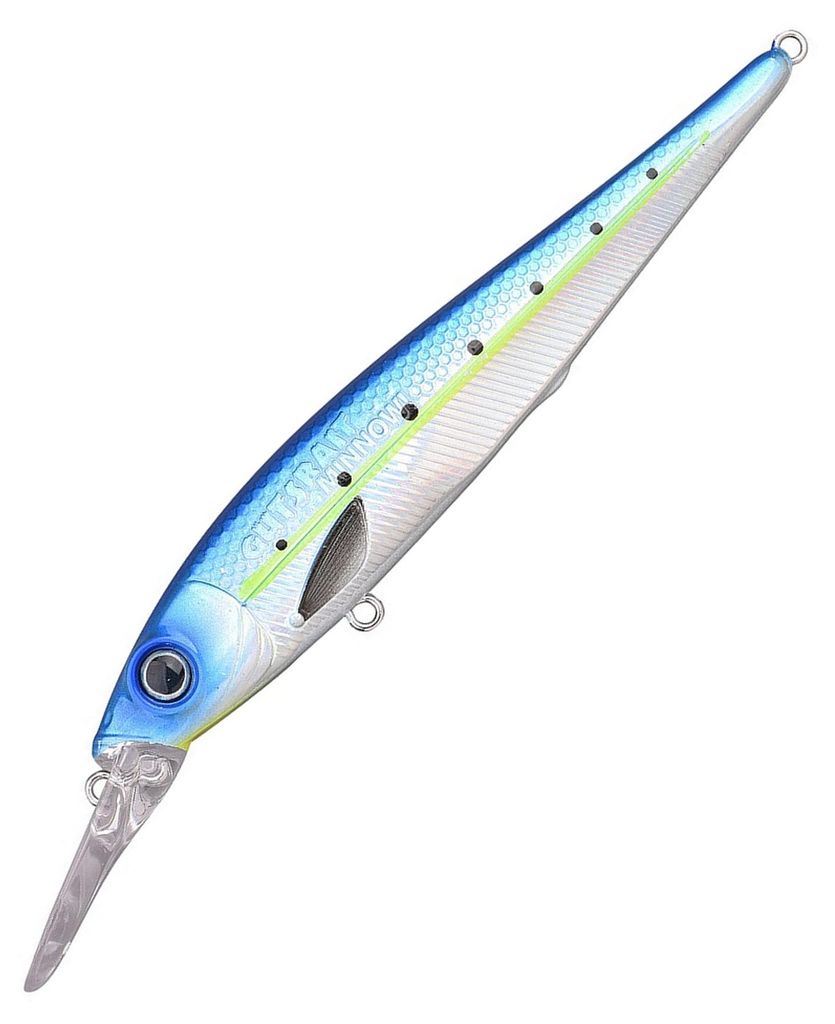 Spro Gutsbait Minnow Natur.Min. 11Cm 14Gr Mr - Wobbler, Farbe:Blue Minnow