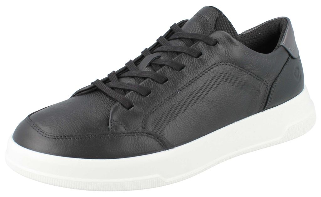 ECCO Move W Damen Sneaker schwarz Glattleder - Größe: 42 Produktbild 