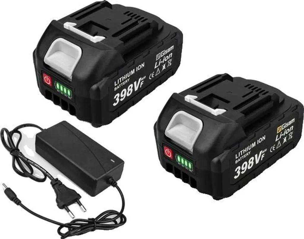 Batterie Rechargeable 22500mAh 398VF avec Indicateur LED et Chargeur