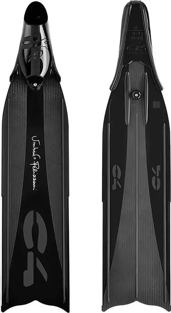 Palmes d'Apnée Performance C4 Freediving Pelizzari Noir 41/42 M