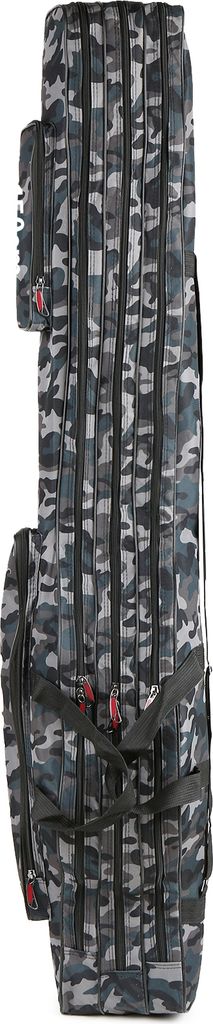 Lixada Angeltasche 120/150cm - Zusammenklappbar Mit 3 Fächern Für Angelruten & Zubehör