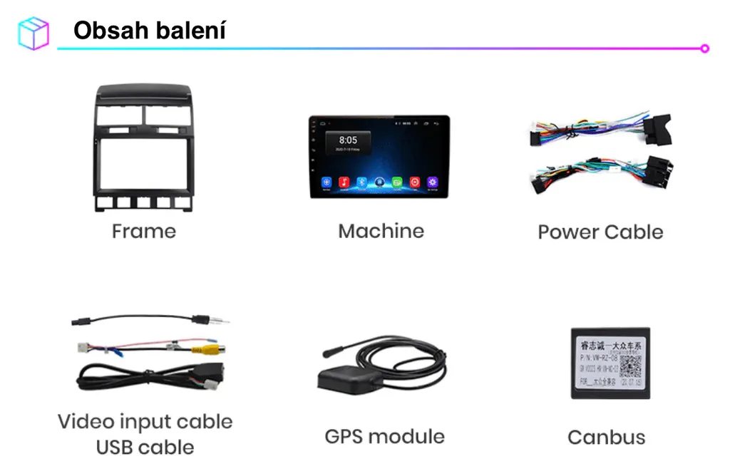 Station Multimédia Android 9" pour VW Touareg 2002-2011 avec Bluetooth - 7
