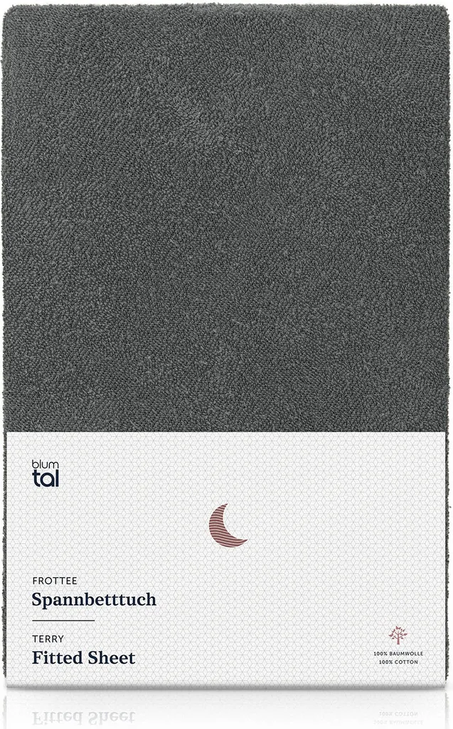 Offerta Blumtal: 2 Lenzuola con Angoli 150x200 in Spugna Termica