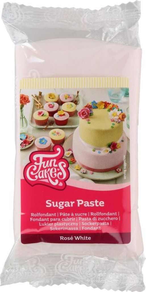 FunCakes Fondant Rosé White 250 g Produktbild 