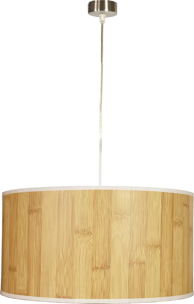 Candellux Lampe suspendue TIMBER 31-56699 argenté - Lustre Moderne 3 Points