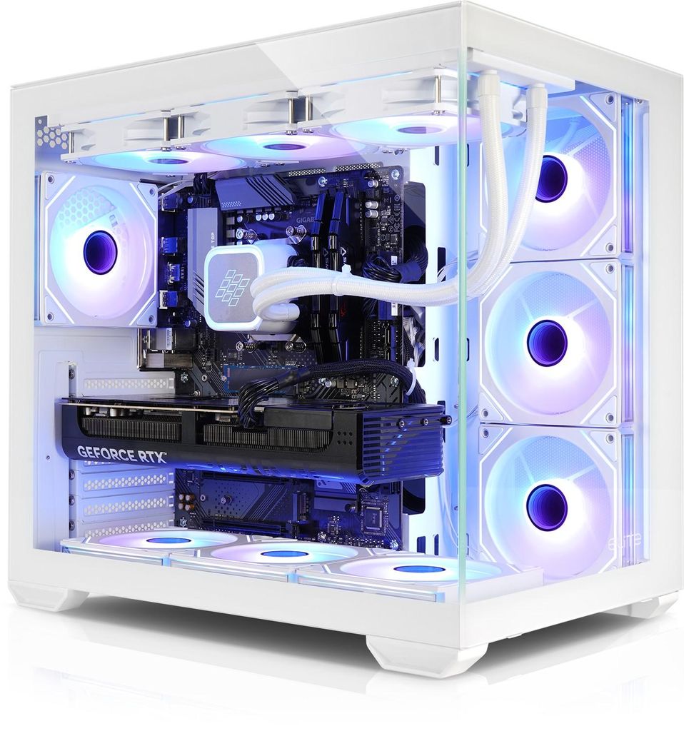 kiebel.de Gaming PC Panorama Polar IX AMD Ryzen 7 9850X3D, Produktbild 