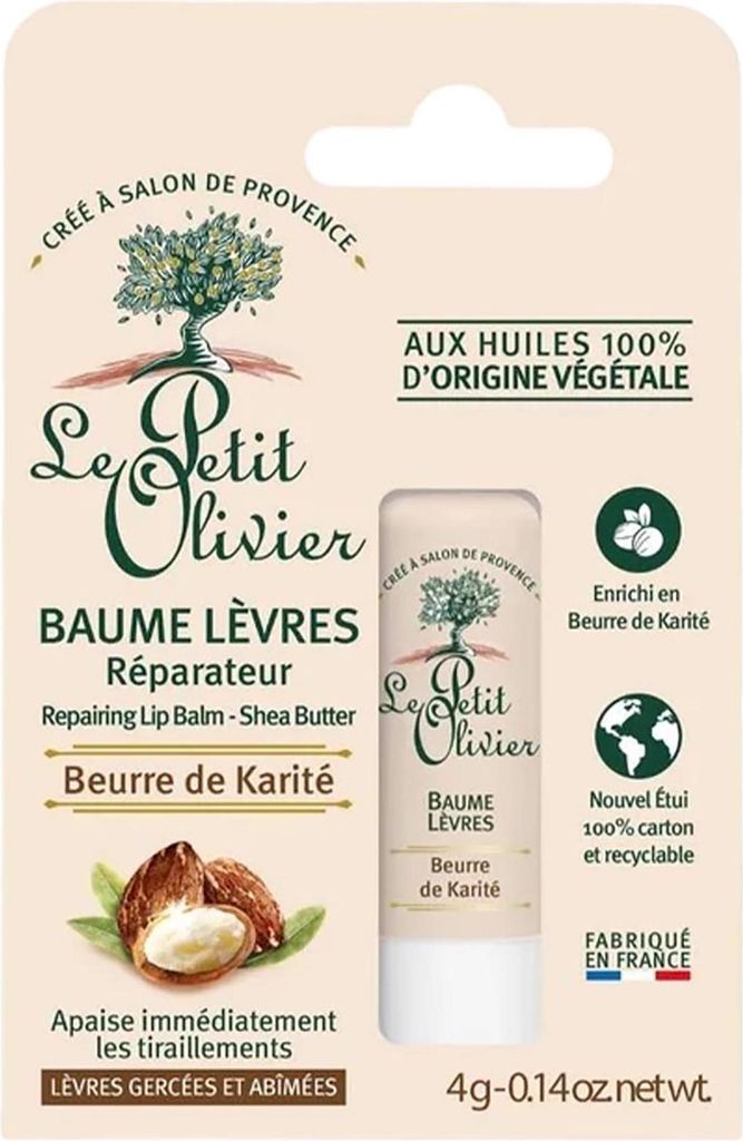 Le Petit Olivier Lippenbalsam mit Sheabutter – 4g intensive Pflege aus Frankreich
