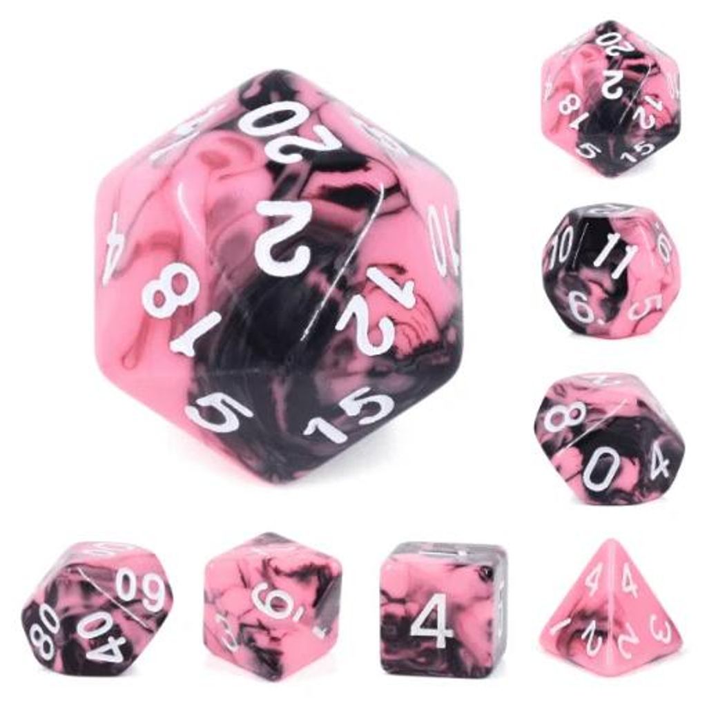 Foam Brain Games Würfel Watermelon Cream RPG Set - Rollenspiel