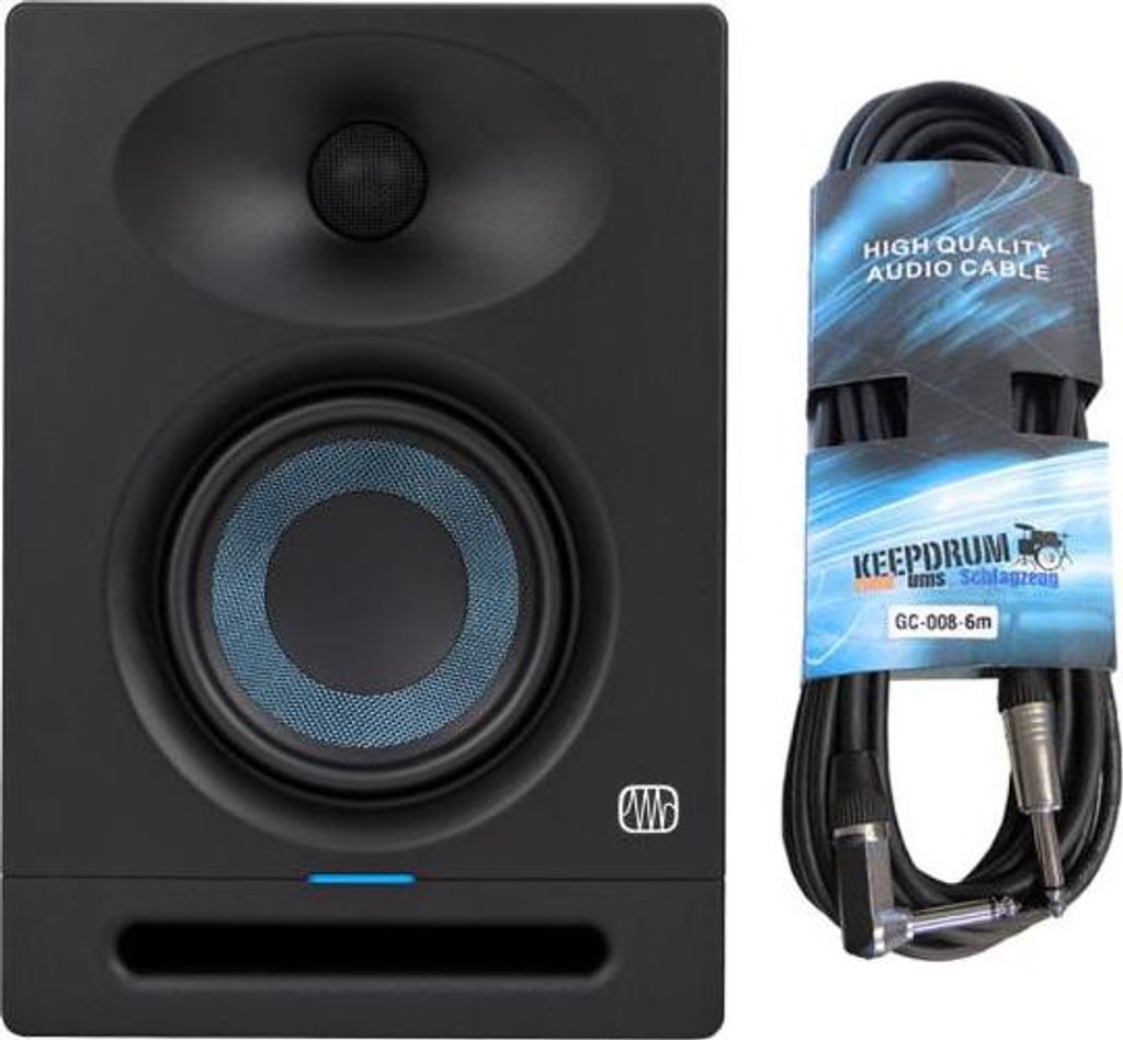 Presonus Eris Studio 4 Monitor-Box mit Klinkenkabel
