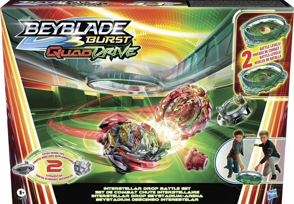 Hasbro Beyblade Burst Quaddrive Interstellar Battle Set
