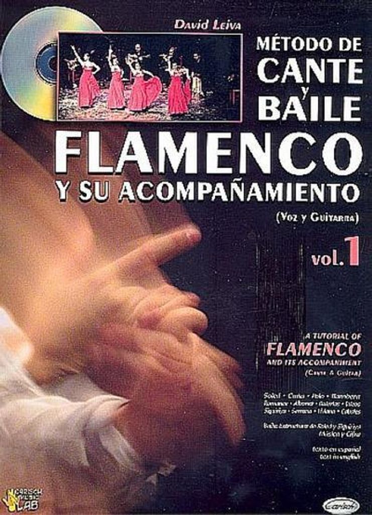 Método de cante y baile Flamenco y suacompanamineto vol.1 (+CD)