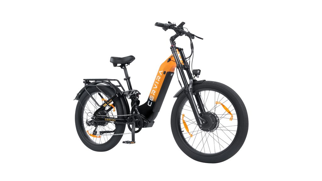 PIXAR FS300 PRO 26-Zoll E-Bike Fatbike mit Shimano 7-Gang, hydraulischen Bremsen, LCD-Display & LED-Licht