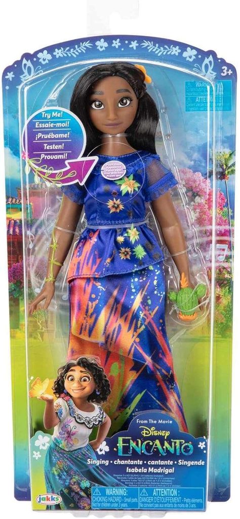 Spievajúca bábika Isabela s kaktusom Naše magické Encanto Obrázok produktu 