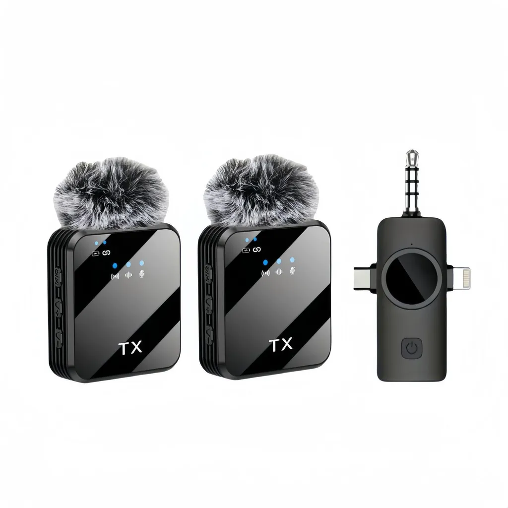 Microfono ZELURXX Wireless Bluetooth 5.1: Audio Pro per Social