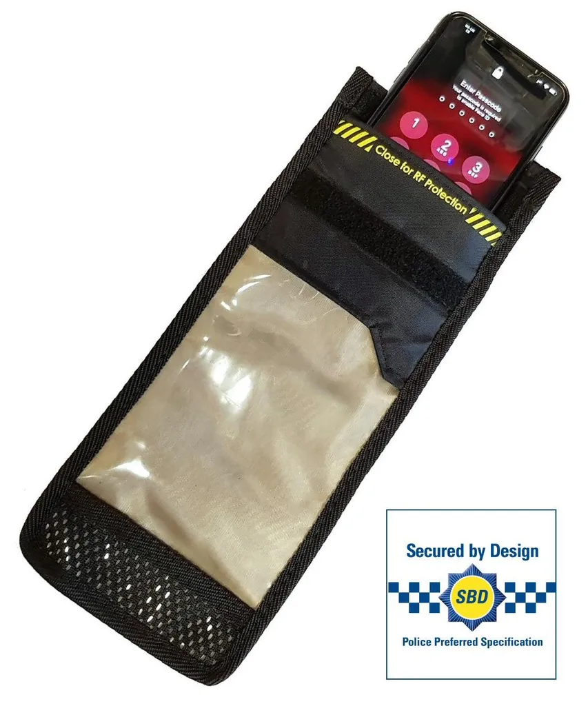 Disklabs PS2 Phone Shield Lab Edition - Sac Faraday Blocage de Signal